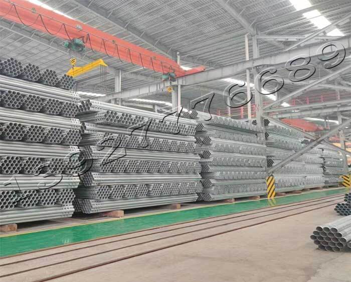 鍍鋅管廠房內景